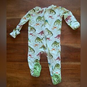 Posh Peanut dinosaur zipper onesie 0-3m